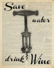 SAVE WATER Poster Print by Taylor Greene - Item # VARPDXTGRC143A