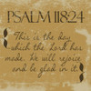 Psalms 118-24-Gold Poster Print by Taylor Greene - Item # VARPDXTGSQ086Y