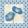 MOROCCAN BLUE FLORAL 1 Poster Print by Taylor Greene - Item # VARPDXTGSQ188A