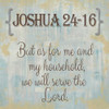 Joshua 24-16 Poster Print by Taylor Greene - Item # VARPDXTGSQ376C