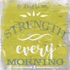 Be Our Strength Rustic Yellow Poster Print by Taylor Greene - Item # VARPDXTGSQ377B1