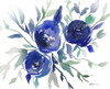 Blue Roses Poster Print by Victoria Brown - Item # VARPDXVB1RC005A