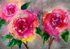 Pink Roses Poster Print by Brown,Victoria Brown - Item # VARPDXVBRC066A