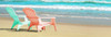 Bright Adirondak Chairs on the beach Poster Print by Suzanne Foschino - Item # VARPDXZFPL018B