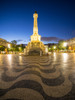 The Square Rossio or Praca Dom Pedro IV Poster Print by Terry Eggers - Item # VARPDDEU23TEG0492