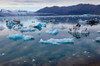 Iceland, Icebergs in Jokulsarlon lagoon Poster Print by Kristin Piljay (24 x 18) # EU14KPI0004