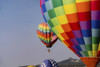 Hot air balloon bringing color to the sky.  Poster Print by Larry Ditto - Item # VARPDDUS32LDI0187