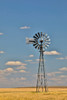 Windmill in wheat field Eastern Washington Poster Print by Darrell Gulin (18 x 24) # US48DGU1786