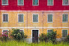 Italy, Veneto. Colorful farmhouse exterior.  Poster Print by Jaynes Gallery - Item # VARPDDEU16BJY0410