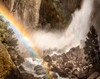USA, California, Yosemite, Yosemite Falls, rainbow Poster Print by John Ford (24 x 18) # US05JFO0118
