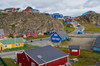 Greenland Sisimiut Quaint and colorful Sisimiut Poster Print by Inger Hogstrom (24 x 18) # GR01IHO0353
