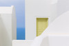 Greece, Imerovigli. White building shapes and door.  Poster Print by Jaynes Gallery - Item # VARPDDEU12BJY0027