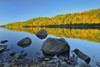 Canada, Ontario. Autumn reflections on St. Nora Lake. Poster Print by Jaynes Gallery - Item # VARPDDCN08BJY0265