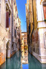 Colorful small canal building reflection, Venice, Italy Poster Print by William Perry - Item # VARPDDEU16WPE0468