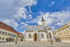 Croatia, Zagreb. St. Mark's Catholic Church and plaza. Poster Print by Jaynes Gallery - Item # VARPDDEU32BJY0136