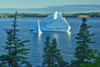 Canada, Newfoundland, Eastport. Iceberg in Bonavista Bay. Poster Print by Jaynes Gallery - Item # VARPDDCN05BJY0039