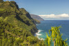 USA, Kauai, Na Pali Coast. Coastline and ocean landscape. Poster Print by Jaynes Gallery - Item # VARPDDUS12BJY0169