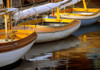 USA, Washington State, Seattle. Sailboats moored at dock.  Poster Print by Jaynes Gallery - Item # VARPDDUS48BJY1073