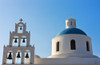 Church on the coast of Aegean Sea. Oia, Santorini Island, Greece. Poster Print by Keren Su - Item # VARPDDEU12KSU0117