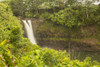 USA, Hawaii, Rainbow Falls. Waterfall and tropical landscape. Poster Print by Jaynes Gallery - Item # VARPDDUS12BJY0156