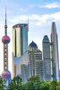 Oriental Pearl TV Tower Skyscrapers Cityscape, Shanghai, China. Poster Print by William Perry - Item # VARPDDAS07WPE0464