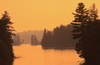 Canada, Ontario, Algonquin Provincial Park. Sunset on Tea Lake. Poster Print by Jaynes Gallery - Item # VARPDDCN08BJY0424