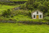 Portugal, Azores, Santa Maria Island, Pico Vermelho. Old farmhouse Poster Print by Walter Bibikow - Item # VARPDDEU23WBI1941