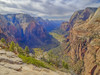 Utah, Zion National Park, Zion Canyon, view from Angels Landing Poster Print by Jamie & Judy Wild - Item # VARPDDUS45JWI0990