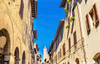 Medieval buildings and Cuganensi Tower, San Gimignano, Tuscany, Italy Poster Print by William Perry (24 x 18) # EU16WPE0782