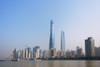 Pudong skyline dominated by Shanghai Tower by Huangpu River, Shanghai, China Poster Print by Keren Su - Item # VARPDDAS07KSU2097