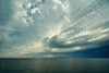 Canada, Quebec, Iles-de-la-Madeleine Open sea, view of Ile d'Entree Poster Print by Michele Molinari (24 x 18) # CN10MME0008