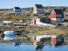 Inuit village Oqaatsut (once called Rodebay) located in Disko Bay. Greenland Poster Print by Martin Zwick - Item # VARPDDGR01MZW0462