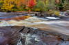 Sturgeon River in autumn near Alberta in the Upper Peninsula of Michigan, USA Poster Print by Chuck Haney (24 x 18) # US23CHA0347