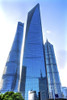 Three skyscrapers reflections, Lujiazui, Financial District, Shanghai, China Poster Print by William Perry - Item # VARPDDAS07WPE0432