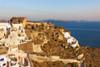 Old fortress and houses on the coast of Aegean Sea. Oia, Santorini Island, Greece Poster Print by Keren Su - Item # VARPDDEU12KSU0209