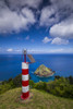 Portugal, Azores, Santa Maria Island, Sao Lourenco. Small navigational marker Poster Print by Walter Bibikow - Item # VARPDDEU23WBI1714