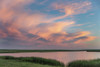 Sunset clouds reflecting at Medicine Lake National Wildlife Refuge, Montana, USA Poster Print by Chuck Haney - Item # VARPDDUS27CHA4207