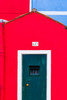 Italy, Burano Colorful house exterior Credit as: Jim Nilsen / Jaynes Gallery Poster Print by Jaynes Gallery (18 x 24) # EU16BJY0422