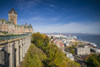 Canada, Quebec, Quebec City. Chateau Frontenac, Terrase Dufferin and old lower town Poster Print by Walter Bibikow - Item # VARPDDCN10WBI0937