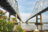 Louisiana. New Orleans, Lower Mississippi River Basin, the Greater New Orleans Bridge Poster Print by Alison Jones - Item # VARPDDUS19AJN0310