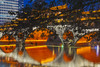 Night view of Anshun Bridge with reflection in Jin River, Chengdu, Sichuan Province, China Poster Print by Keren Su - Item # VARPDDAS07KSU2072