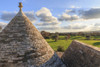 Italy, Apulia, Bari, Itria Valley, Alberobello. A trullo house is a Apulian dry stone hut Poster Print by Emily Wilson - Item # VARPDDEU16EWI0177