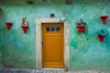 Czech Republic, Cesky Krumlov House exterior Credit as: Jim Nilsen / Jaynes Gallery Poster Print by Jaynes Gallery (24 x 18) # EU06BJY0043