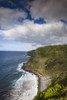 Portugal, Azores, Sao Miguel Island, Achadinha. Miradouro Salto de Farrinha, coastal view Poster Print by Walter Bibikow - Item # VARPDDEU23WBI1261