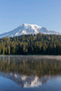 USA, Washington State Mount Rainier National Park, Mount Rainier from Reflections Lake Poster Print by Jamie & Judy Wild (18 x 24) # US48JWI5248