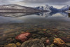 Calm reflection on the first day of spring on Lake McDonald in Glacier National Park, Montana, USA Poster Print by Chuck Haney - Item # VARPDDUS27CHA4046