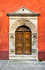 Czech Republic, Cesky Krumlov Ornate doors and arch Credit as: Jim Nilsen / Jaynes Gallery Poster Print by Jaynes Gallery (18 x 24) # EU06BJY0042