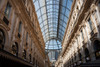Italy, Lombardy, Milan Galleria Vittorio Emanuele II, shopping mall completed in 1867 with skylights Poster Print by Alan Klehr (24 x 18) # EU16AKL0064