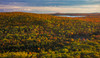 View of Lake Medora from Brockway Mountain near Copper Harbor in the Upper Peninsula of Michigan, USA Poster Print by Chuck Haney (24 x 18) # US23CHA0331