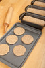 Multigrain bread dough formed into loaves and circles (to make hamburger buns) ready for its final rising Poster Print by Janet Horton (18 x 24) # US48JHO1155